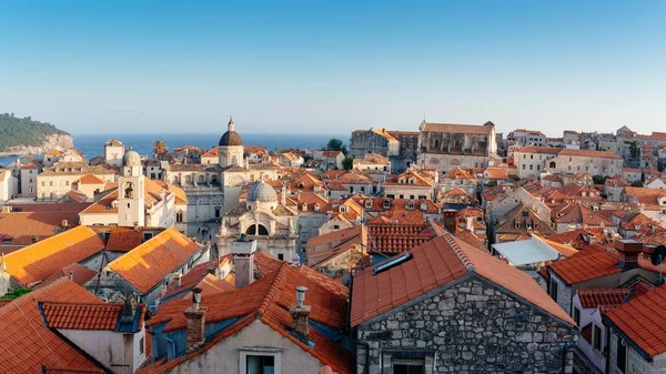 Prachtig uitzicht op de oude stad Dubrovnik. — Stockfoto
