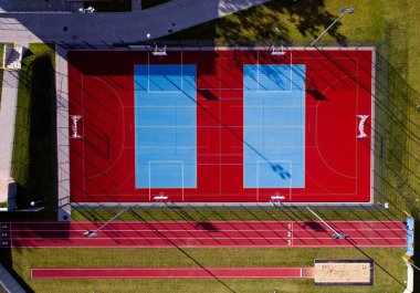 Kauçuk okul oyun alanı