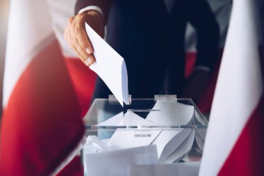 Oyunu koyan adam oy sandığı yapıyor. Siyasi seçimler