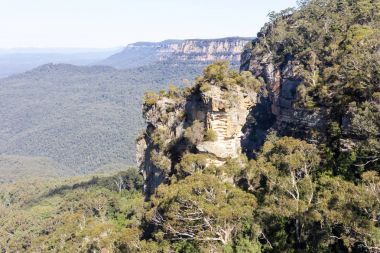Görünüm Blue Mountains, yeni Güney Galler, Avustralya