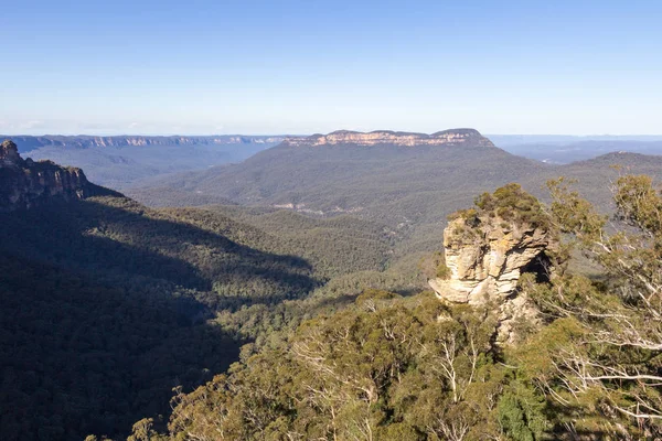 Görünüm Blue Mountains Yeni Güney Galler Avustralya — Stok fotoğraf