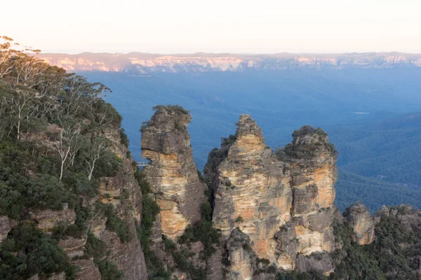 Three Sisters View Blue Mountains New South Wales Australia — Stock Photo, Image