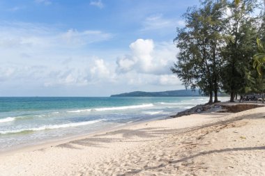 Bir Bang Tao beach, Phuket, Tayland, güzel, güneşli bir gün