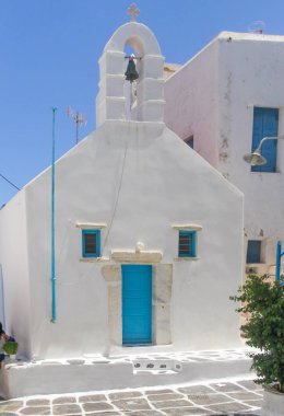 Chora, Mykonos, Yunanistan 'da küçük bir kilise