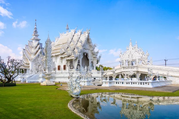 Wat Rong Khun Templo Budista Chiang Rai Tailandia — Foto de Stock