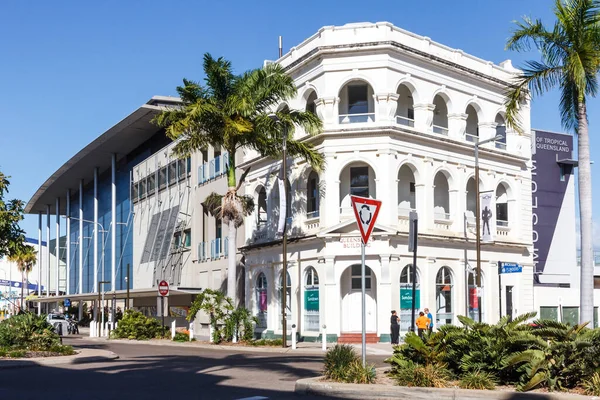 Townsville Autralia Mayo 2015 Edificio Queensland Calle Flinders Antigua Oficina — Foto de Stock