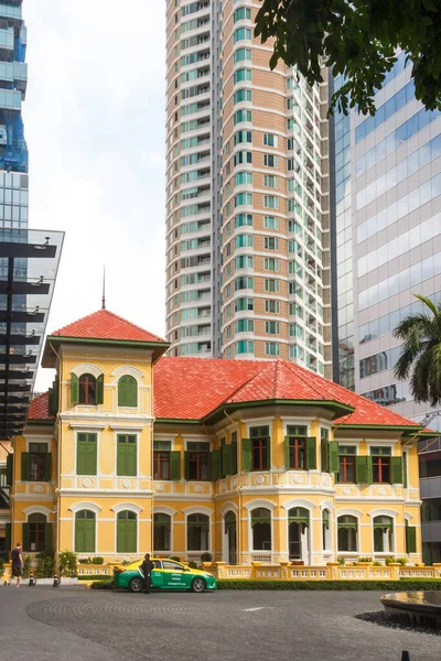 Bangkok Thailand November 2015 Restaurerad Byggnad Del Hotellet Byggnaden Ligger — Stockfoto