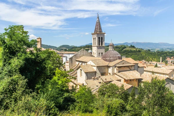 Cathédrale Santa Maria Assunta Spolète Quartier Pérouse Ombrie Italie Europe — Photo