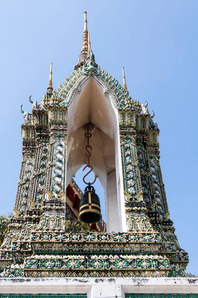 Bell Tower Wat Pho Bangkok Tailândia — Fotografia de Stock