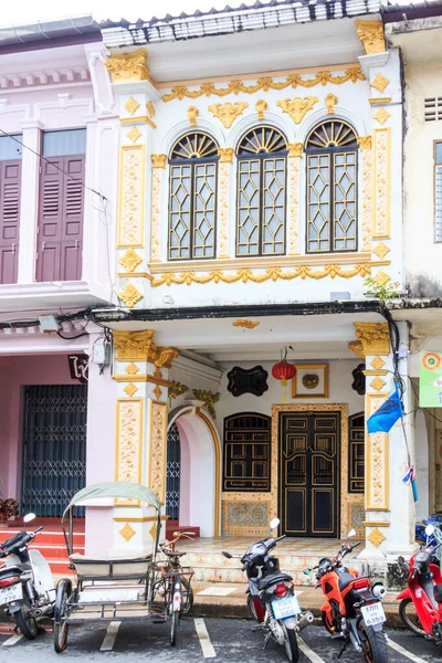 Phuket Thailand November 22Nd 2013 Sino Portuguese Architecture Thalang Road — Stock Photo, Image