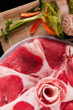 ham wagyu taze karşılamak için yemek hazır