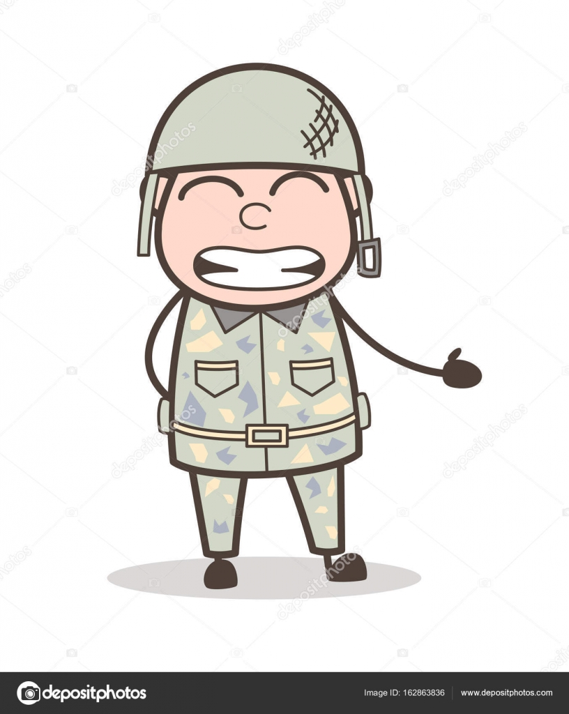 Cartoon Funny Army Man Smiling Face Vector Illustration Stock Vector Image by ©lineartist #162863836 Cartoon Funny Army Man Smiling Face Vector Illustration Stock Vector Image by ©lineartist #162863836