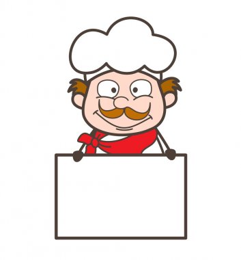 Çizgi film bisküvi Reklam Banner vektör çizim ile