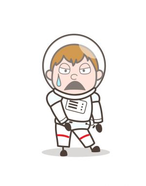 Yorgun alan çocuk yüz ifade vektör çizim karikatür