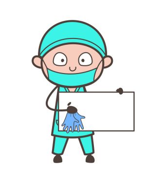 Yoga vektör çizim yapıyor çizgi film cerrah