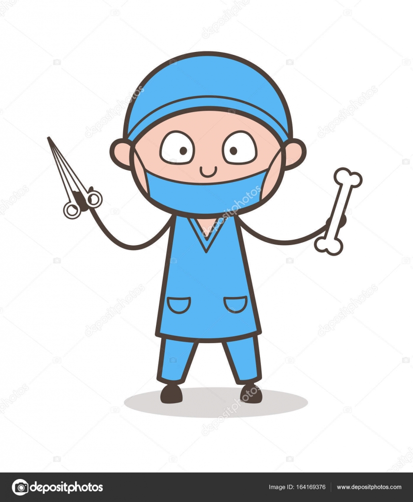 Pictures : funny knee surgery | Cartoon Orthopedic Surgeon with