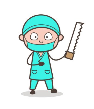 Testere kesici vektör ile karışık cerrah