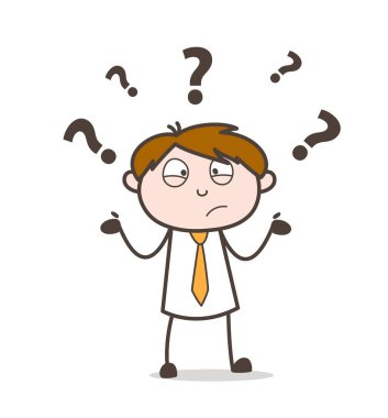 Karışık iş kişi vektör kavramı