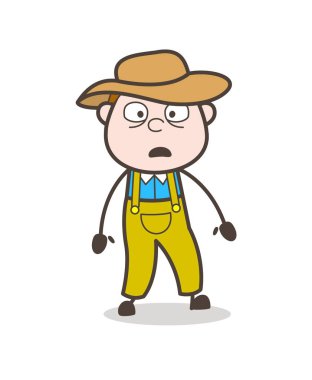 Çizgi film kovboy bir kitap vektör Illustration okuma