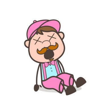 Güz aşağı kişi şaşkın yüz ifadesi