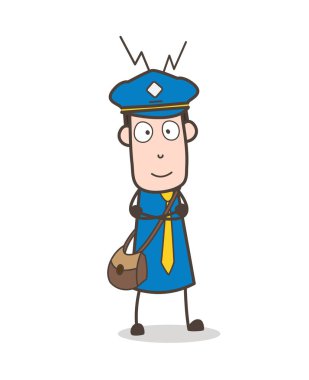 Cartoion postacı yüz ifadesi şaşırttı