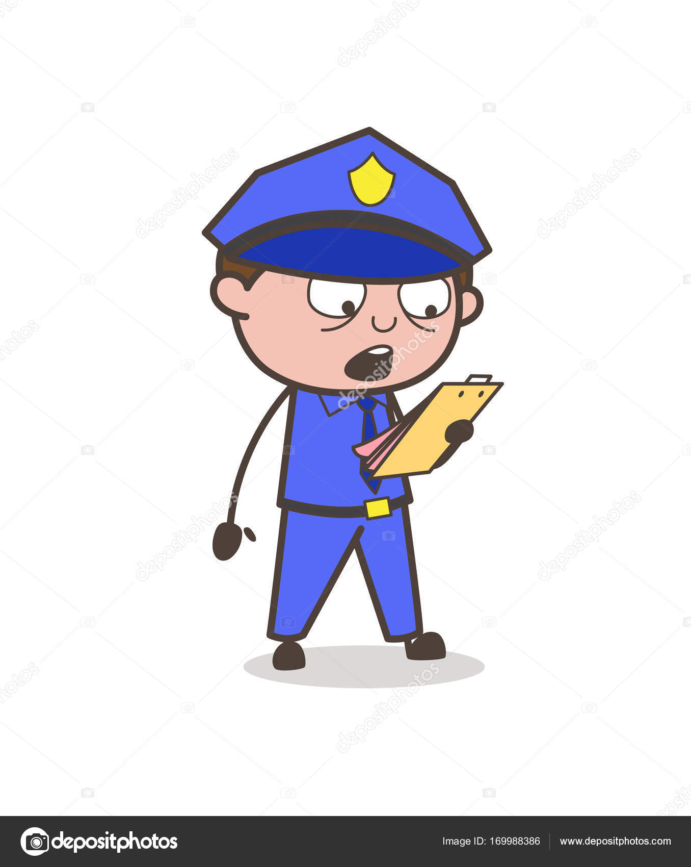 Cartoon Officer Announcing Rules Vector Concept Stock Vector Image by ©lineartist #169988386 Cartoon Officer Announcing Rules Vector Concept Stock Vector Image by ©lineartist #169988386