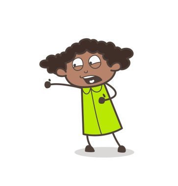 Genç kız ifade ve davranış çığlık