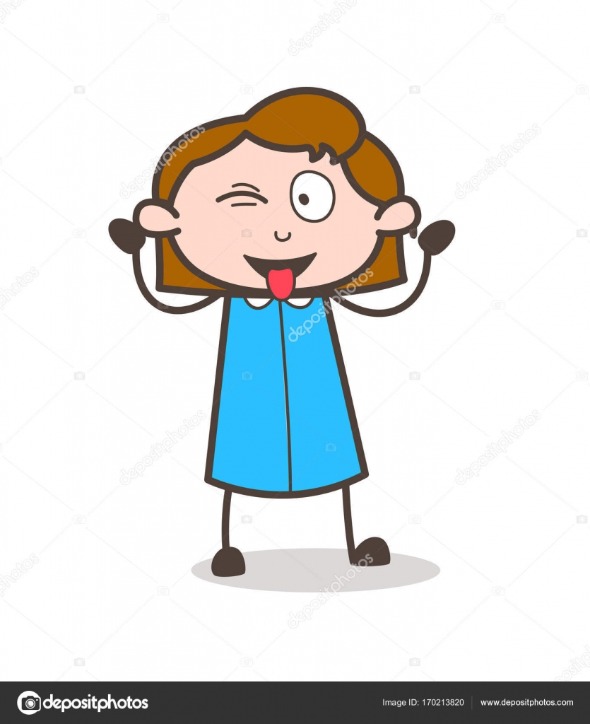 Comic Naughty Girl Face with Stuck-Out Tongue Vector Stock Vector Image by ©lineartist #170213820 Comic Naughty Girl Face with Stuck-Out Tongue Vector Stock Vector Image by ©lineartist #170213820