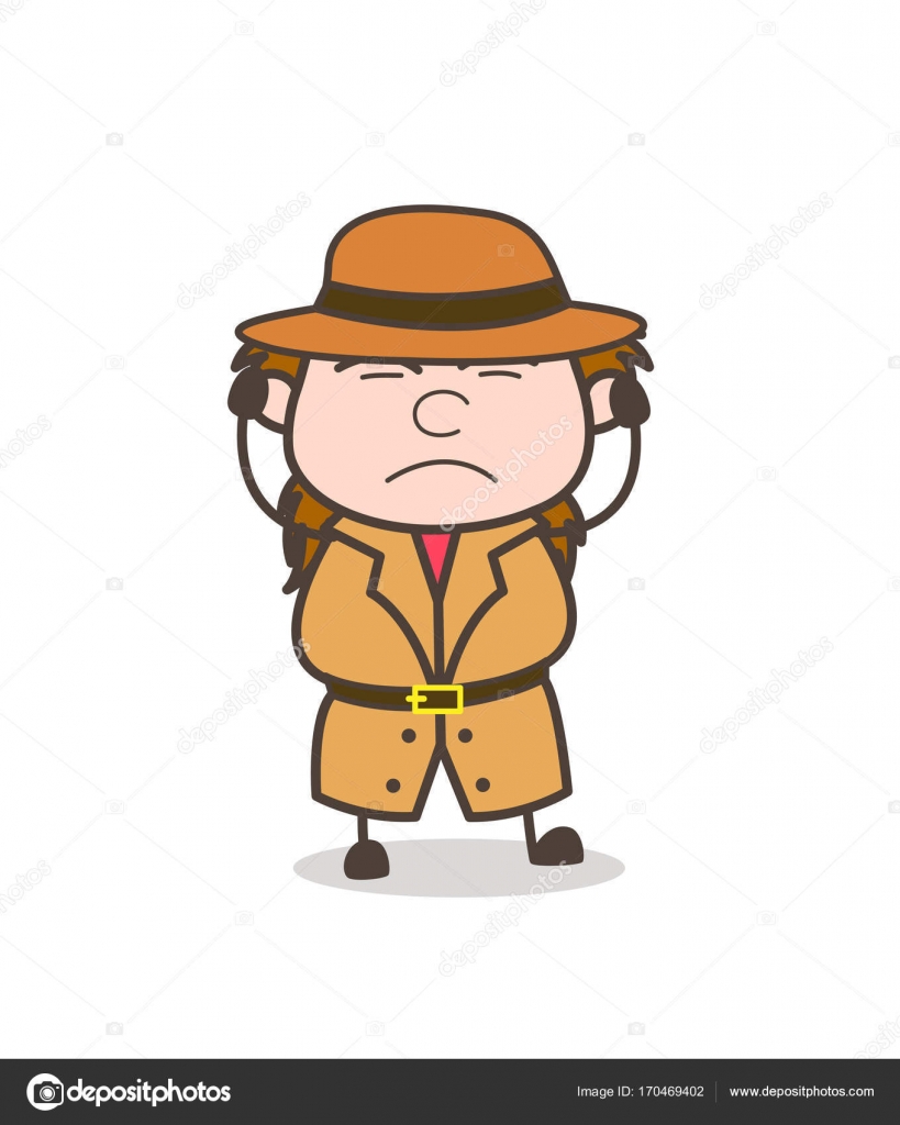 Irritated Expression - Female Explorer Scientist Cartoon Vector Stock Vector Image by ©lineartist #170469402 Irritated Expression - Female Explorer Scientist Cartoon Vector Stock Vector Image by ©lineartist #170469402