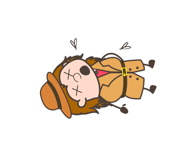 Мертвое тело - женская особь-исследователь
