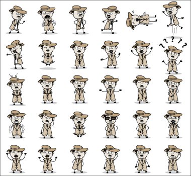 Klasik Dedektif Pozisyonları Koleksiyonu - Konseptler ve Konseptler