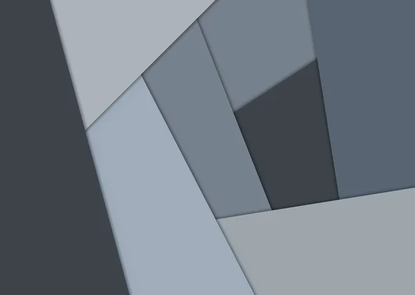几何背景，很酷的灰色颜色 — 图库矢量图片