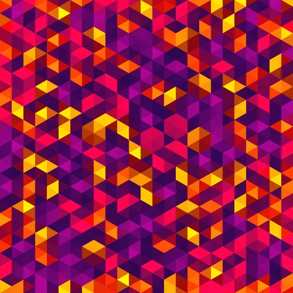Polygonální vektor mozaika, trojúhelník textury pozadí, geometrický vzor — Stockový vektor