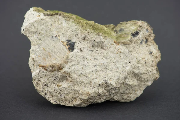 Rough Trachyte Big Sanidine Crystal Drachenfels Germany — Stock Photo, Image