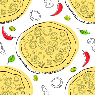 Pizzayla kusursuz desen