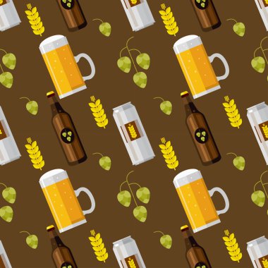 Bira, pub, seamless modeli