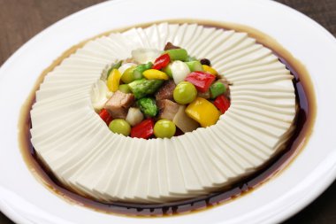 bin yaprakları tofu, Çin mutfağı