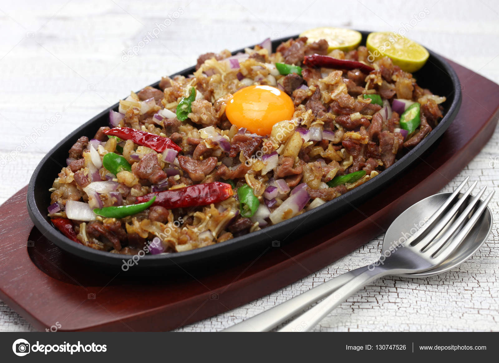 Pork sisig, filipino cuisine Stock Photo by ©asimojet 130747526