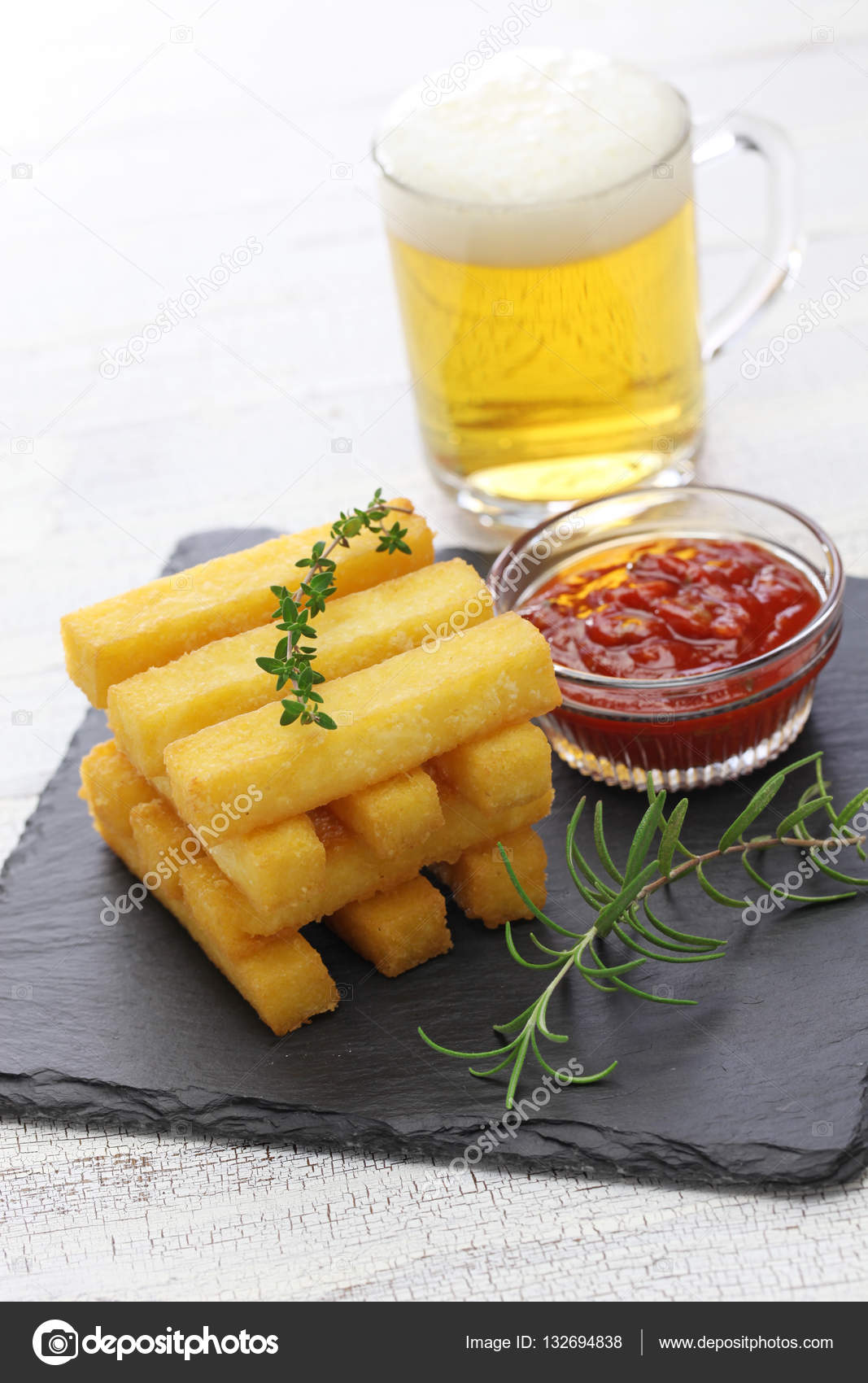 Domates ve Peynirli Polenta Domates ve Peynirli Polenta