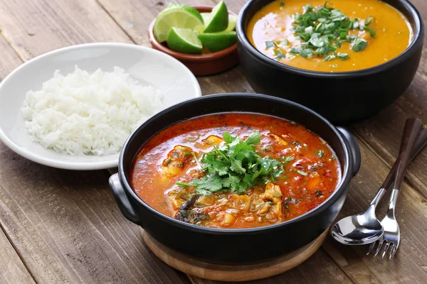 Moqueca capixaba, Braziliaanse visstoofpot — Stockfoto