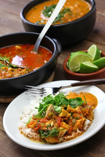 Moqueca capixaba, brazilské dušené ryby — Stock fotografie