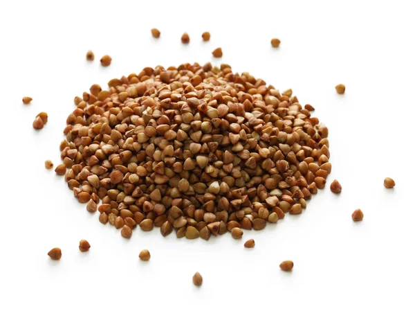 Montão de sementes de trigo mourisco da Rússia — Fotografia de Stock