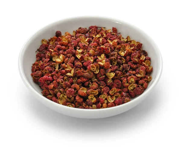 Red Sichuan Pepper Chinese Spice — Stock Photo, Image