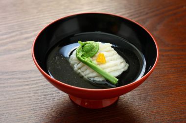 Greenling çorbası, kaiseki ainame wan, Japon mutfağı