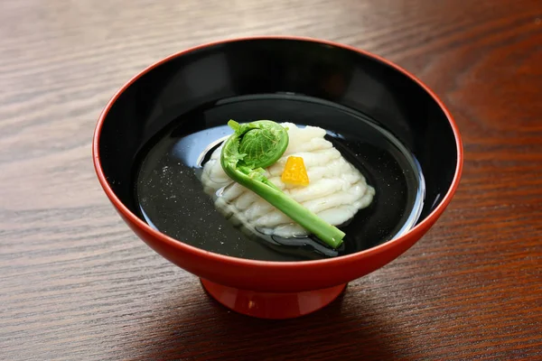 Greenling Soup Ainame Wan Japanese Kaiseki Cuisine — Stock Photo, Image