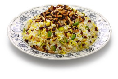 Zereshk polo, kızamık pirinç, İran İran mutfağı