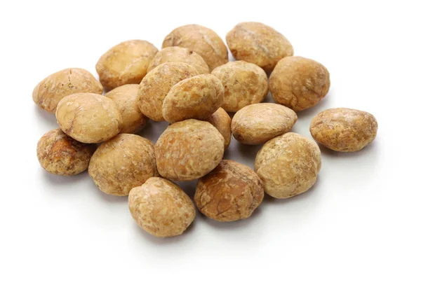 Sacha Inchi Inca Nuts Inca Arachidi Isolate Fondo Bianco — Foto Stock