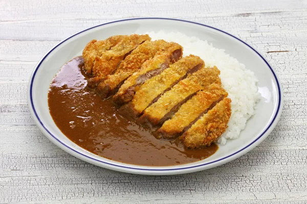 Japanese Katsu Curry Japanese Curry Pork Cutlet — ストック写真