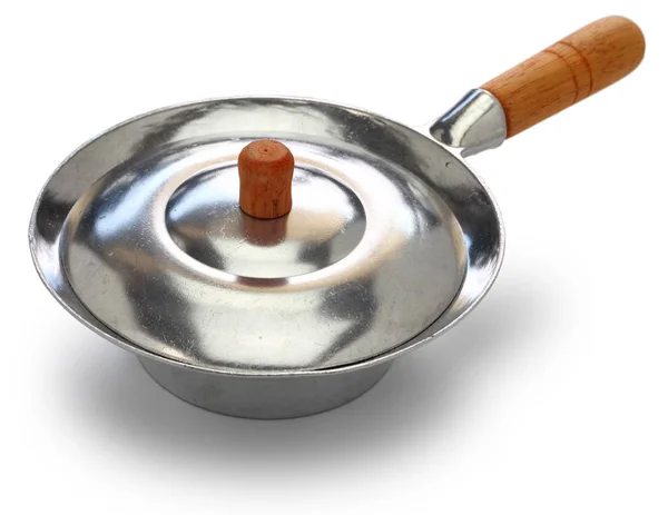 Moo Casserole Aluminium Thaï Pour Crevette Cuite Vapeur Avec Vermicelles — Photo