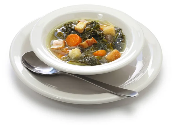 Горшок Похожий Суп Южная Кухня — стоковое фото